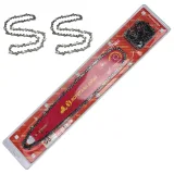 Set doua lanturi + lama drujba, 400cm, 16'', 32 dinti, pas 0.325, lant din otel premium, Motoyama Japan 1557