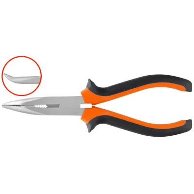 Patent Orange-Negru Falci Indoite 150 mm