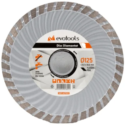 Disc Diamantat Turbo ETP 230 mm; G: 2.6 mm
