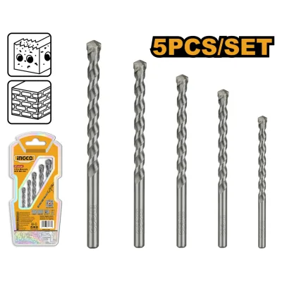 Set Burghie Beton 5 Bucati INGCO AKDB3055 – Gaurire Fiabila in Suprafete Dure