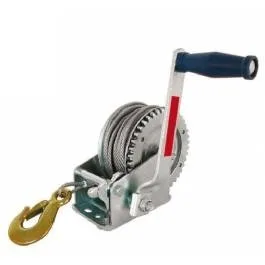 Macara Troliu Manual cu clichet 725kg / 1600lb, 10m cablu otel, B0909