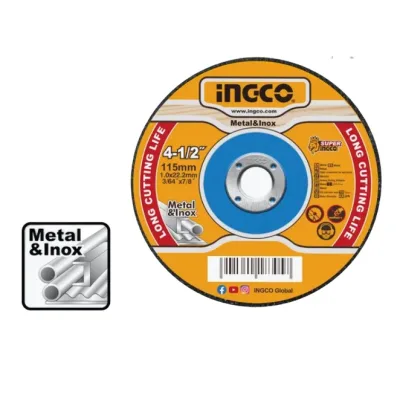 Disc Abraziv Ingco 125x1.0mm INGCO MCD101251
