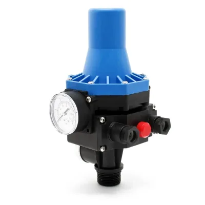 Presostat electronic automat Campion 1704, 220–240V 50Hz, max. 1kW, presiune reglabila 1.5–6 bar, debit 0.8 l/min – 10 m³/h, protectie functionare in gol, IP65, montaj direct pe refulare