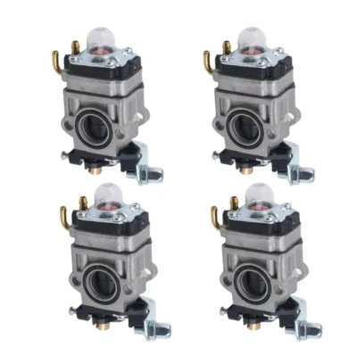 *LICHIDARE* Set x4 Carburator motocoasa 2 timpi, 15mm gaura, 31mm prinderi, universal CMP0820 gaura admisie 15mm distanta prindere 31mm aliaj aluminiu