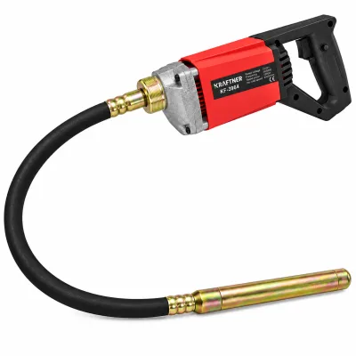 Vibrator pentru beton 1500W, 4500 rot/min, lance 1.5 m, KRAFTNER KF-3964