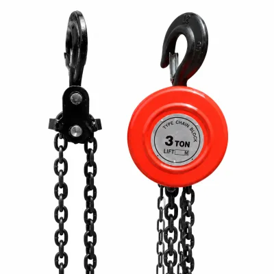 Palan manual cu lant 3 tone, lant G80 8 mm, inaltime de ridicare 3 m, macara KRAFTNER KF-8471