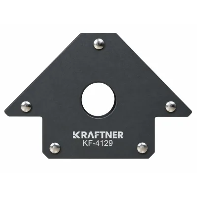Suport magnetic pentru sudura 22 kg (50 lbs), unghiuri 45°, 90° si 135°, KRAFTNER KF-4129