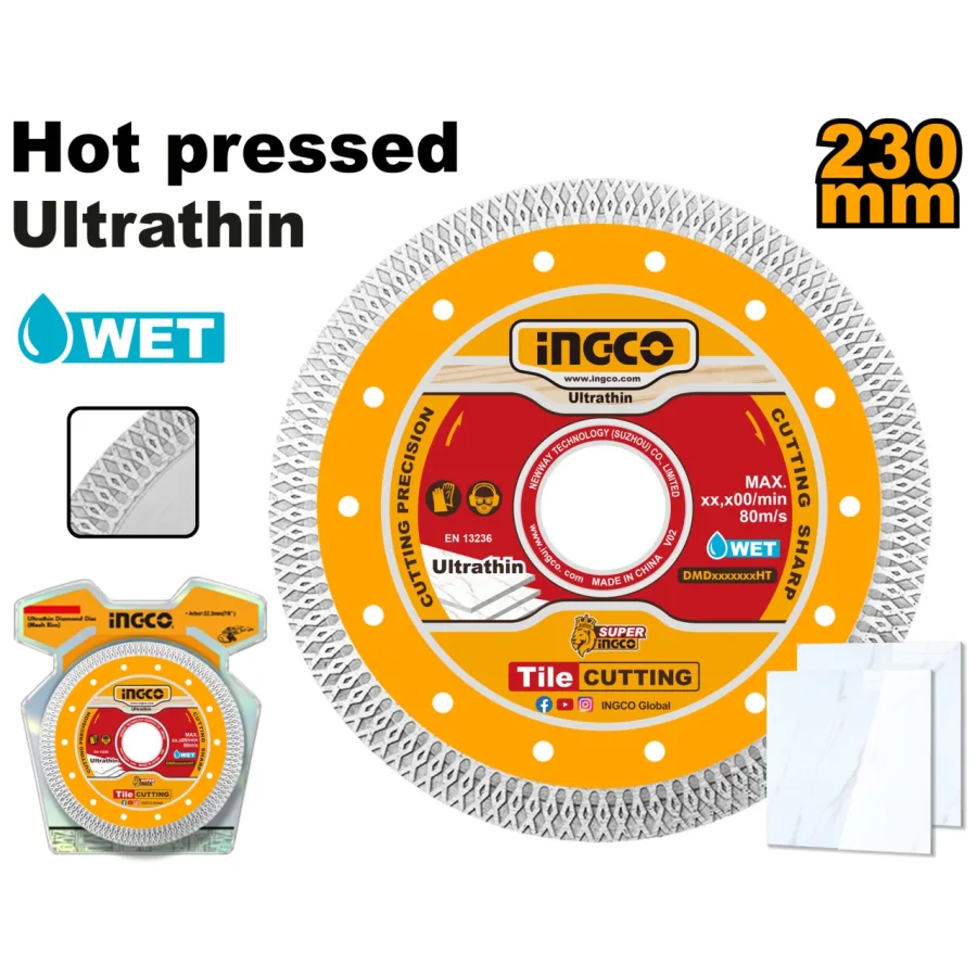 Disc Diamantat Continuu Ultra Subtire 115x0.8mm Industrial
