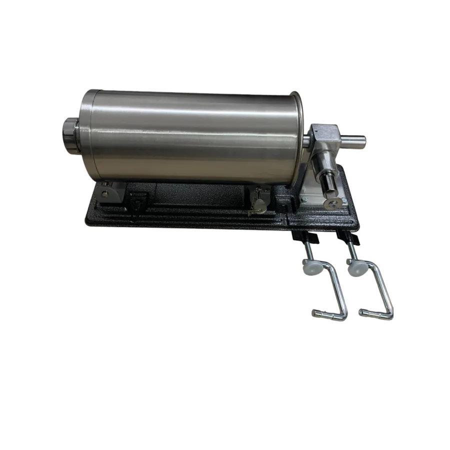Masina umplut Carnati Orizontala 3kg, INOX, 4 planii incluse, cu megina, maner lemn