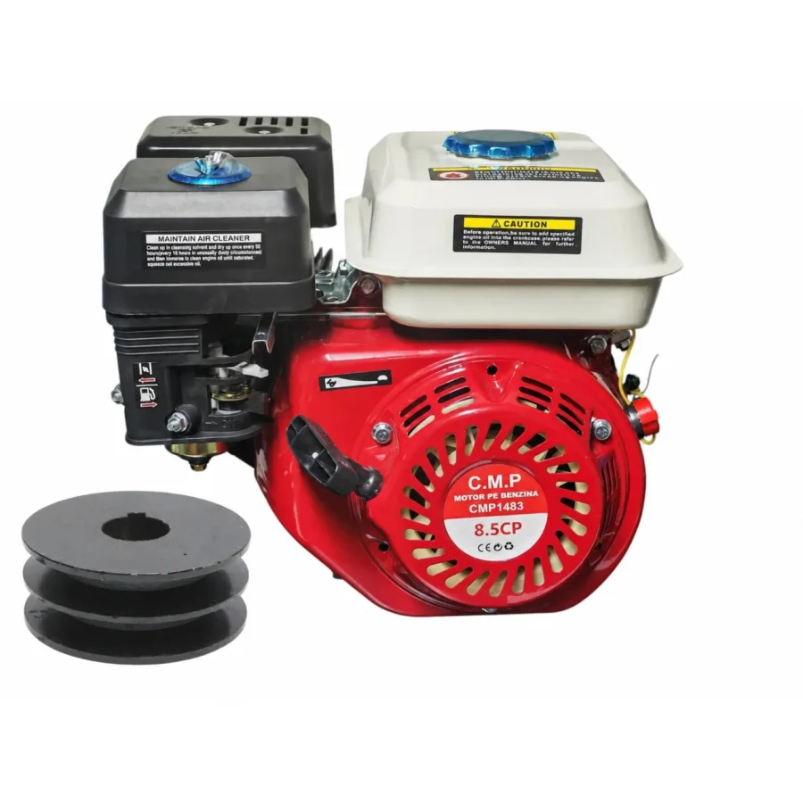 *FULIE CADOU* 7.5CP Motor benzina 4 timpi, 196cmc, 3600rpm ax 3/4, 15kg, pentru generator, motocultor, motopompa etc Campion CMP1483