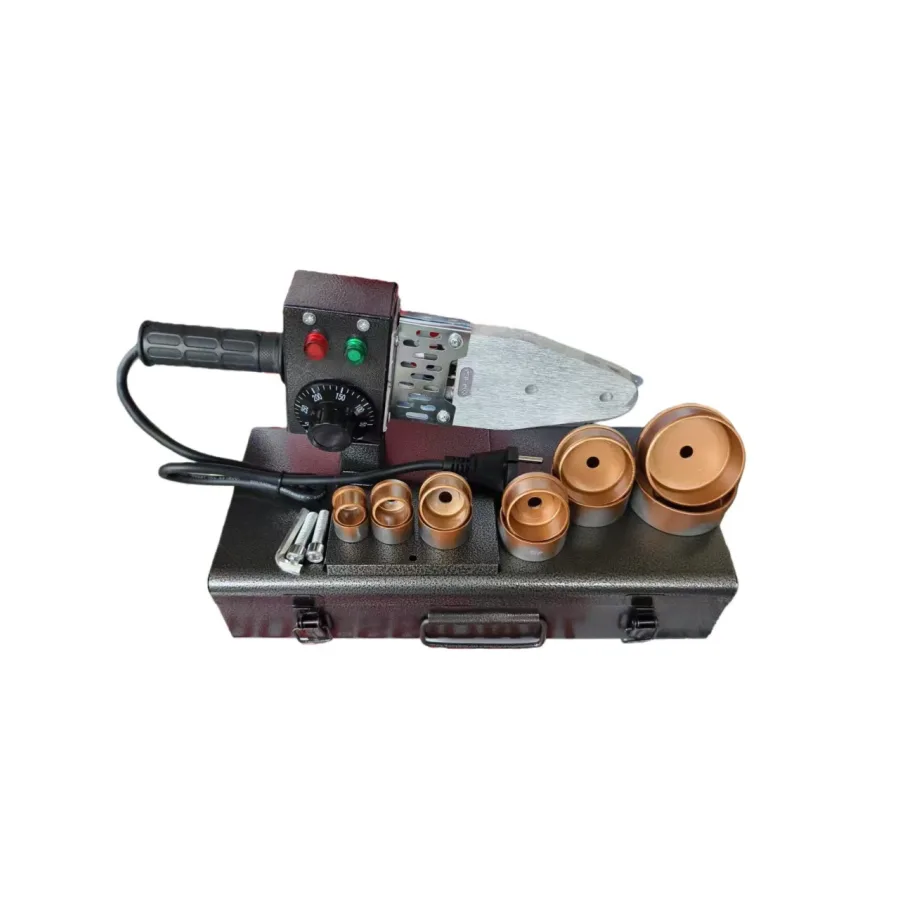 Trusa plita PPR 1000w aparat sudura tevi, 6 bacuri, valiza metal, Profesional CAMPION CMP1325