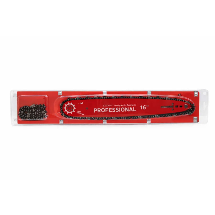 Set doua lanturi + lama drujba, 330mm, 13'', 56 zale, 28 dinti, pas 0.325'', grosime 1.5mm, lant din otel premium, CAMPION PROFESSIONAL CMP1733