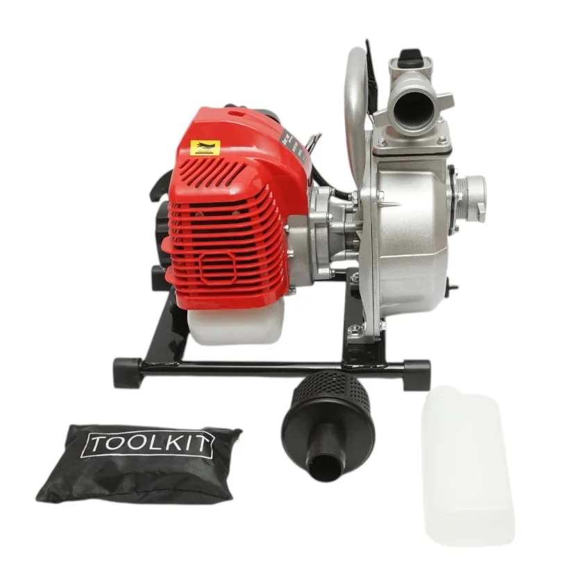 Motopompa apa 8.5cp, 58cc, 2 timpi, racire cu aer, 7000rpm, 15m3/h, inaltime 22m, 1.5 toli + adaptor 1 tol Campion CMP 1620