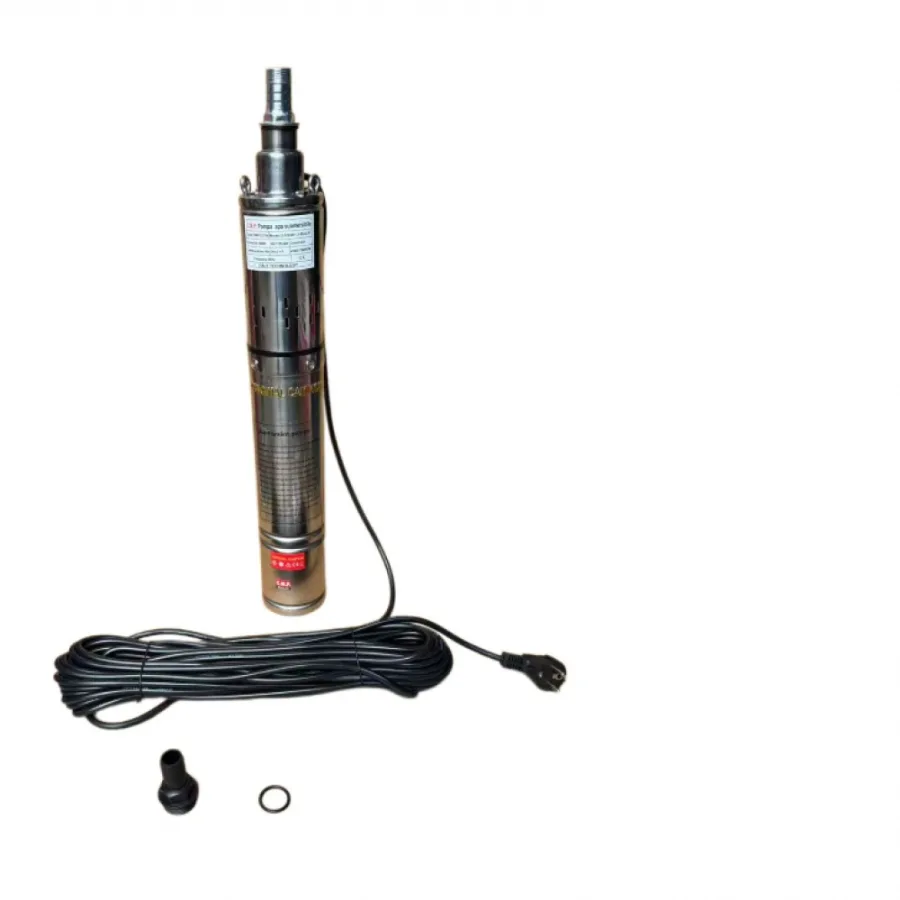 POMPA SUBMERSIBILA PENTRU APA CURATA CAMPION CMP1327N, 1500W, TIP TUN CU MOTOR PE ULEI, DEBIT 5 M³/H, REFULARE 160 M, DIAMETRU APROX. 100 MM, CABLU 20 M, FARA PLUTITOR