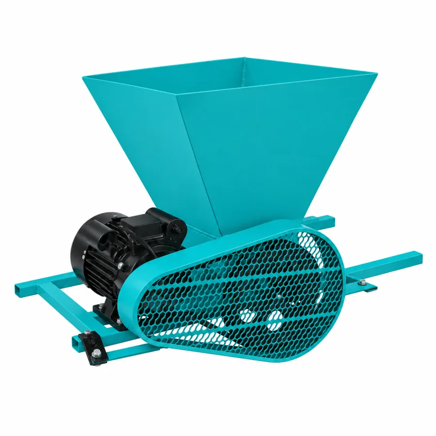 Zdrobitor electric struguri 3500W, 500 kg/h, tamburi poliamida, cadru metalic cu aparatoare – BROMAN