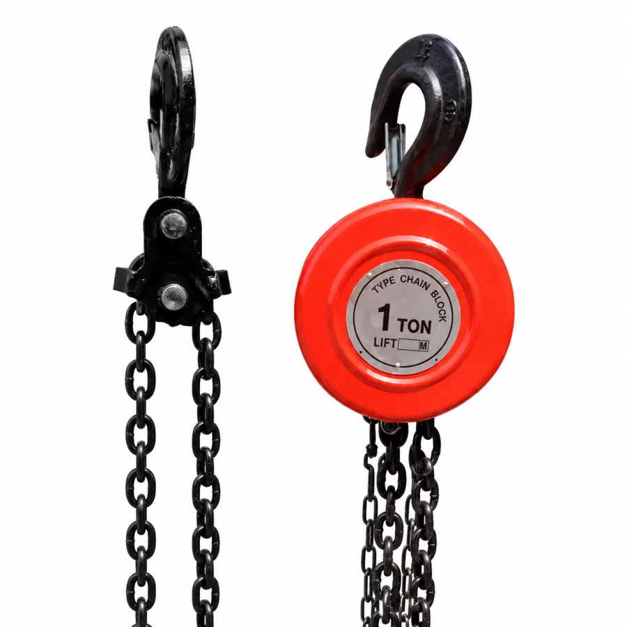 Palan manual cu lant 1 tona, lant G80 6 mm, inaltime de ridicare 3 m, macara KRAFTNER KF-6325