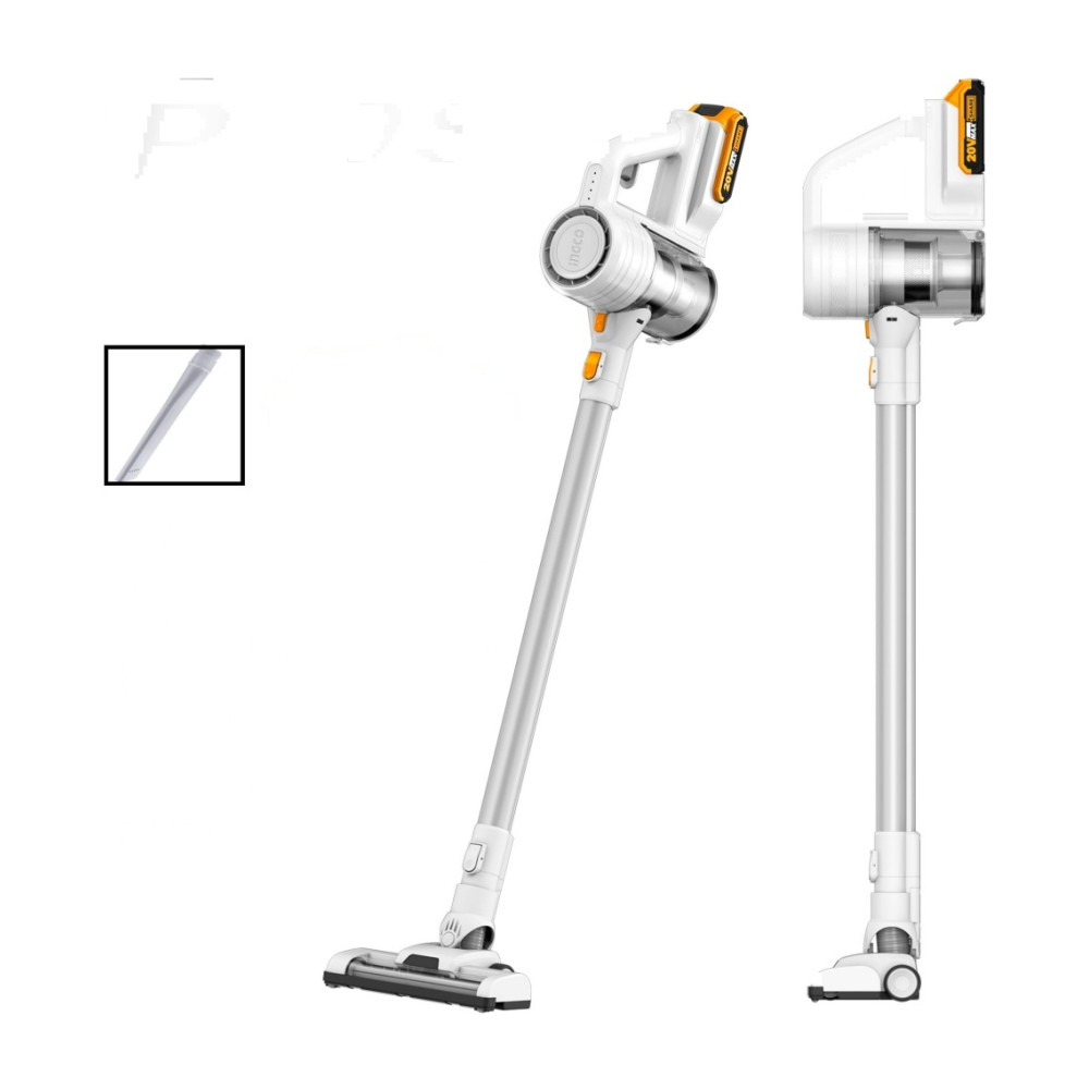Aspirator Vertical 20V cu o Baterie 2Ah si Incarcator Ingco CVLI2006