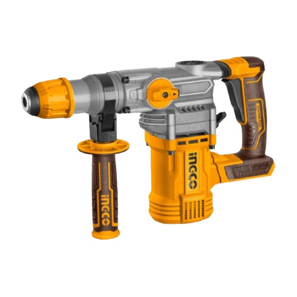 Ciocan rotopercutor 4.5J, 930rpm, 4400bpm, 20V Brushless Fara Acumulator Ingco CRHLI20288