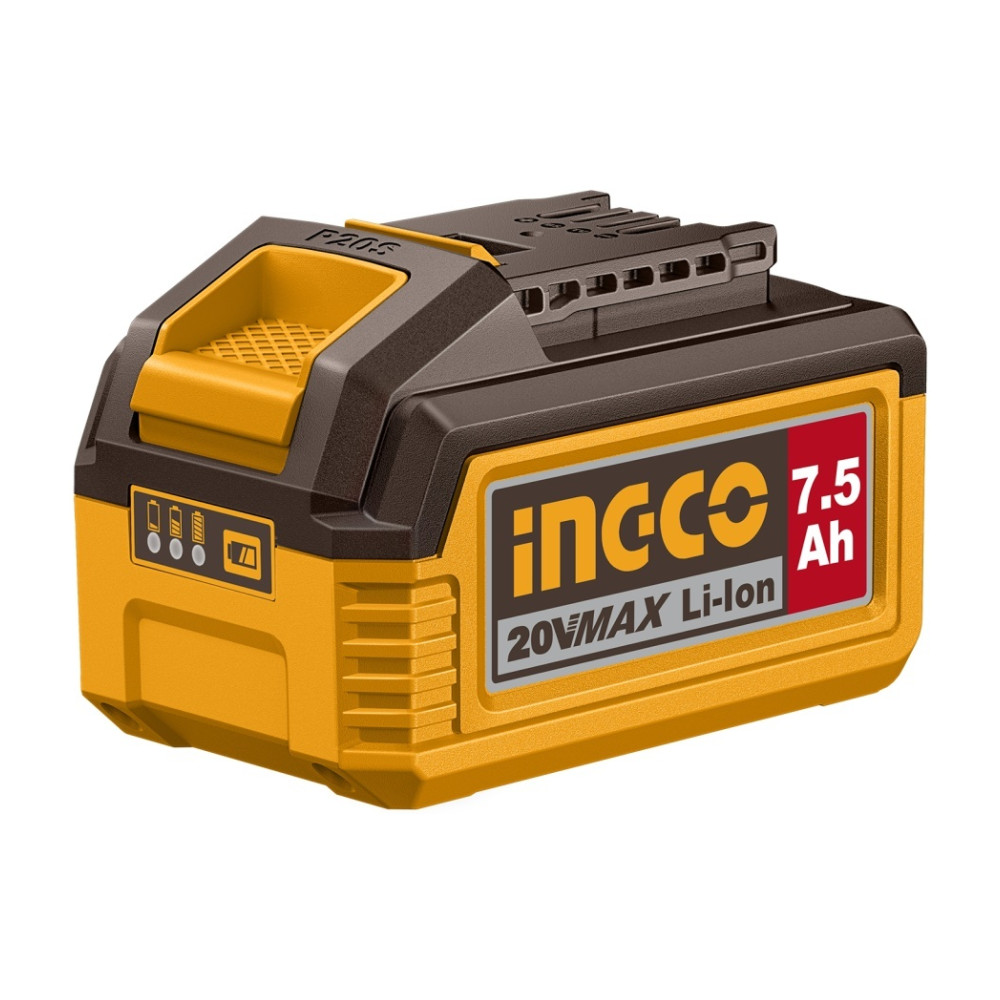 Baterie (Acumulator) 20V 7.5Ah seria P20S, Ingco FBLI2075
