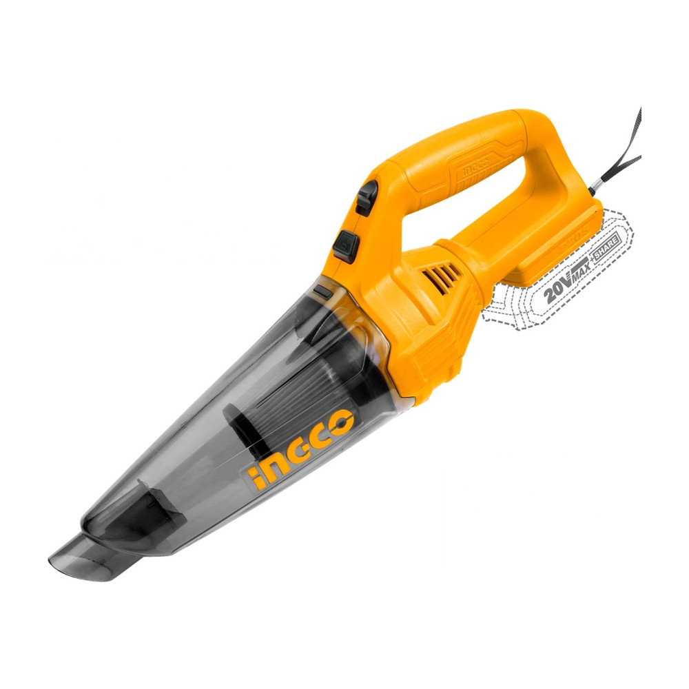 Aspirator de Mana 20V 0.5L fara acumulator Ingco CVLI201261 — imaginea 2