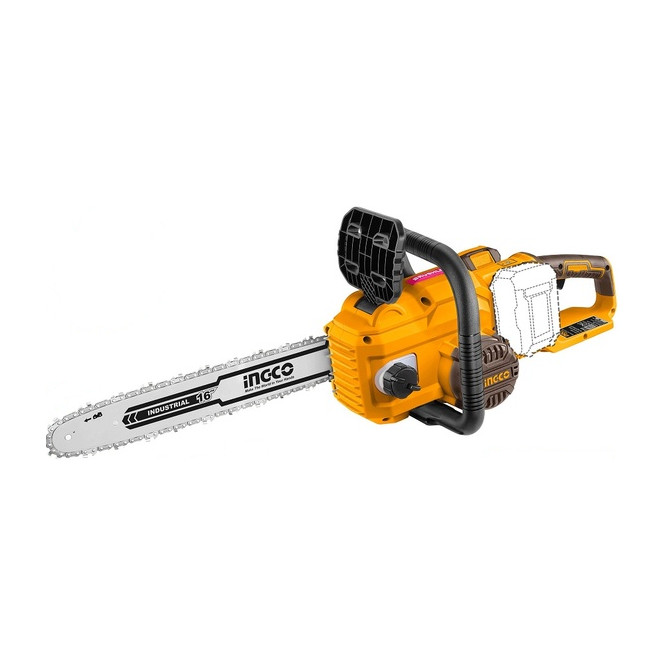 Drujba Electrica 40V cu Motor Fara Perii 16" 400mm, 14.5m/s fara acumulator Ingco CGSLI40168