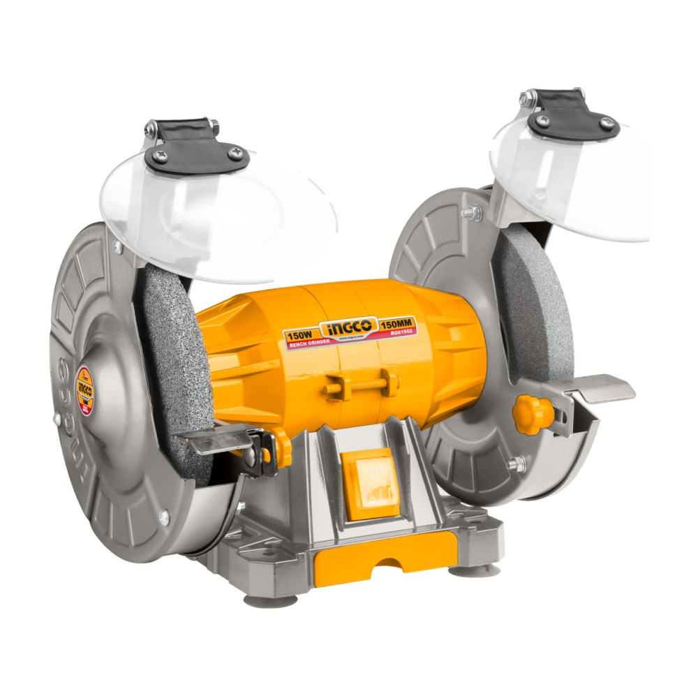 Polizor electric de banc 150W 150mm Ingco BG61502