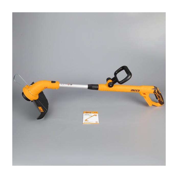 Trimmer electric coasa 20V, 7800 rot/min - Fara acumulator Ingco CGTLI20018 - Imagine 10