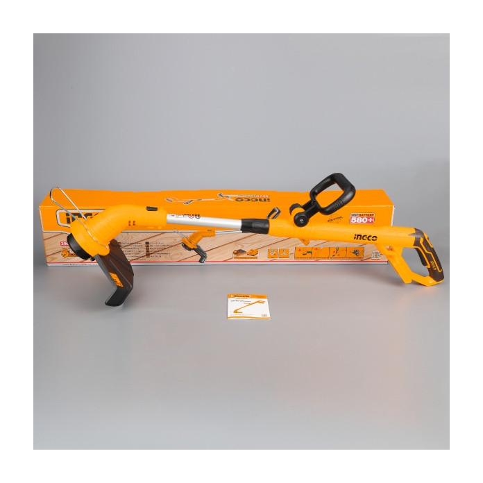 Trimmer electric coasa 20V, 7800 rot/min - Fara acumulator Ingco CGTLI20018 - Imagine 11