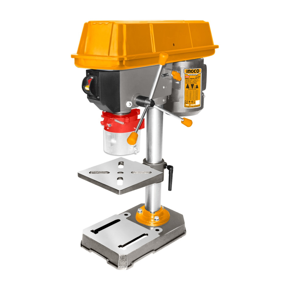 Masina Gaurit de banc Fixa cu Coloana 350W + Mandrina Ingco DP133505