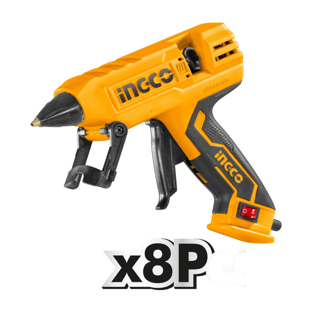 Pistol Lipit Silicon 220W INGCO GG308 – Precizie si Putere pentru Lucrari Creative si Reparatii Diverse
