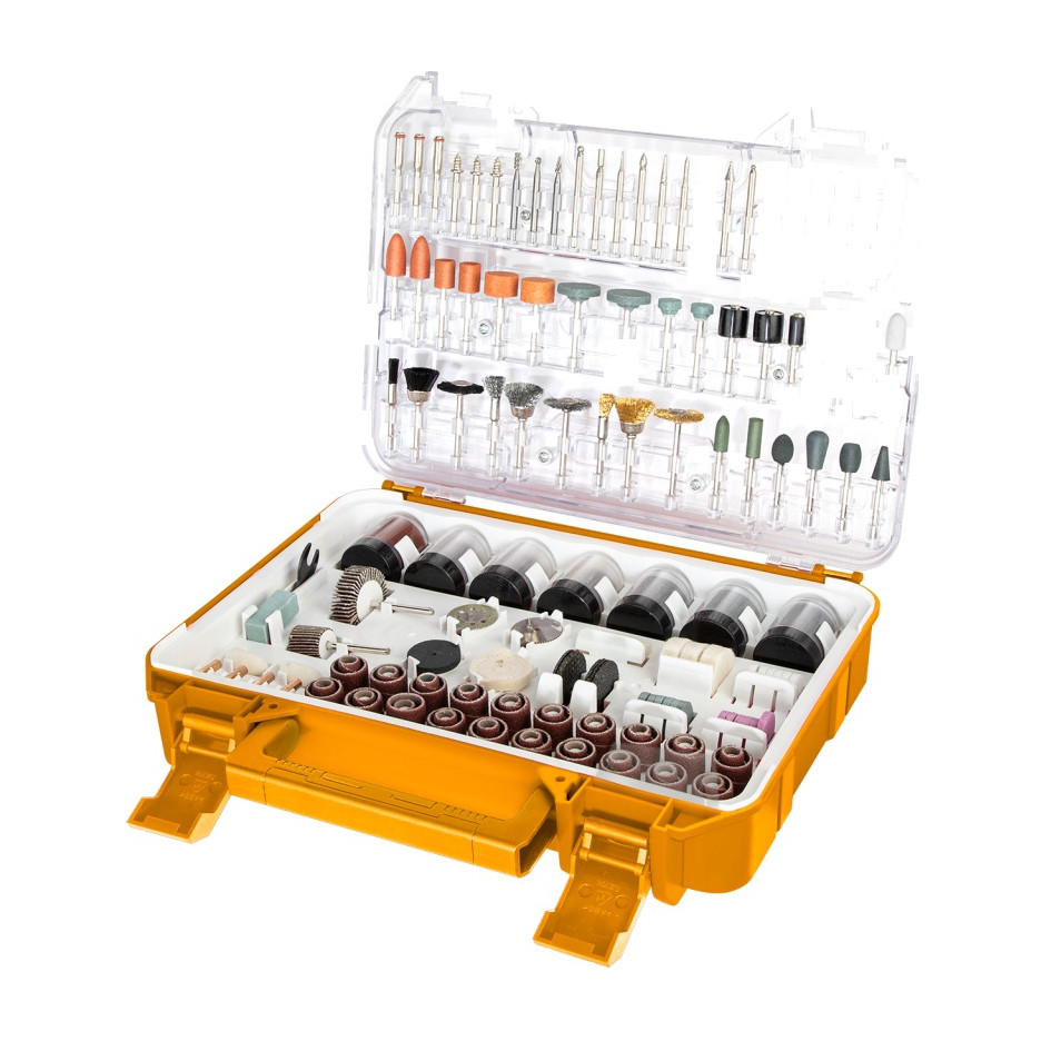 Set Trusa Accesorii Biax 410 buc pentru gravat Ingco AKMG4101