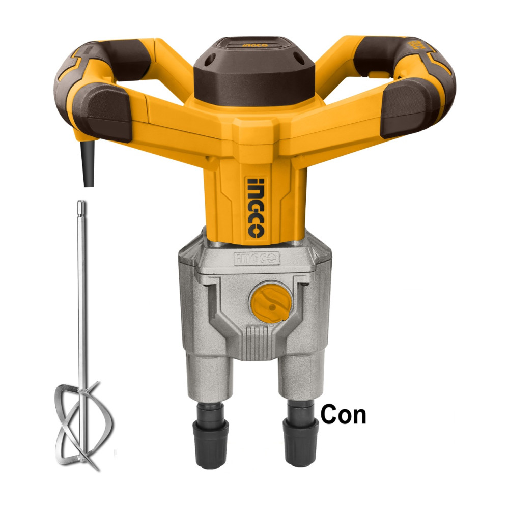 Mixer Electric Dublu 1800W, Hex13, 480rpm, variator turatie 6 nivele Ingco MX218008