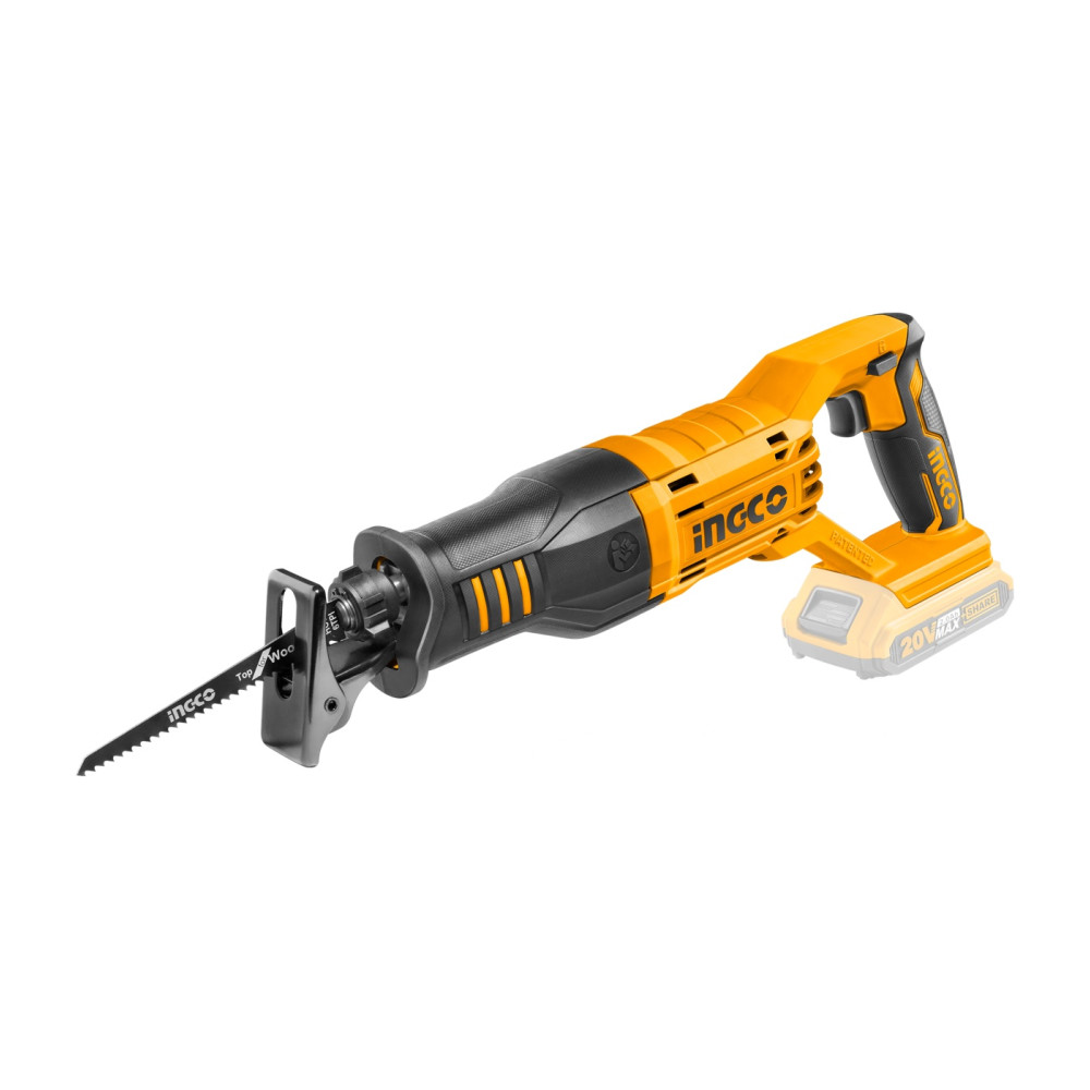 Fierastrau Sabie 20V, 2800rpm, fara acumulator P20S, Ingco CRSLI1151