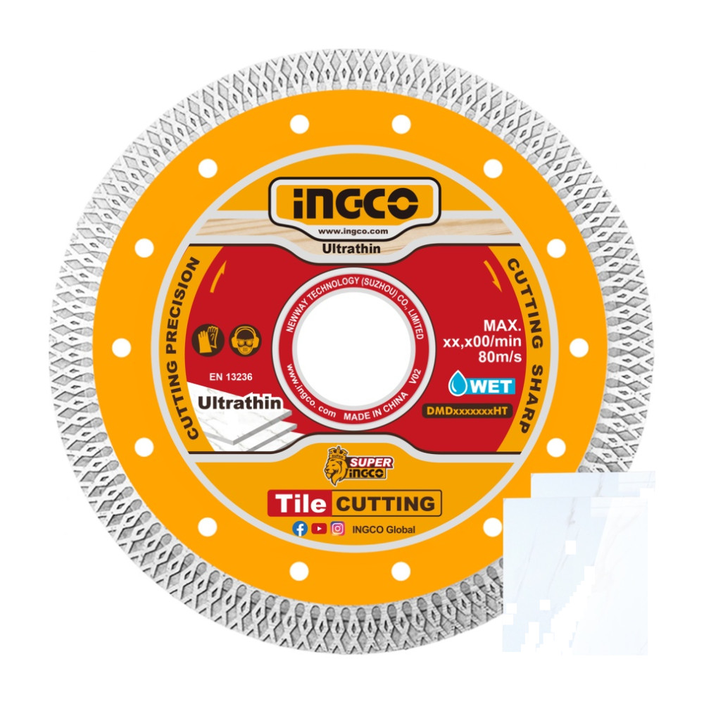 Disc Diamantat Continuu Ultra Subtire 125x0.8mm Industrial