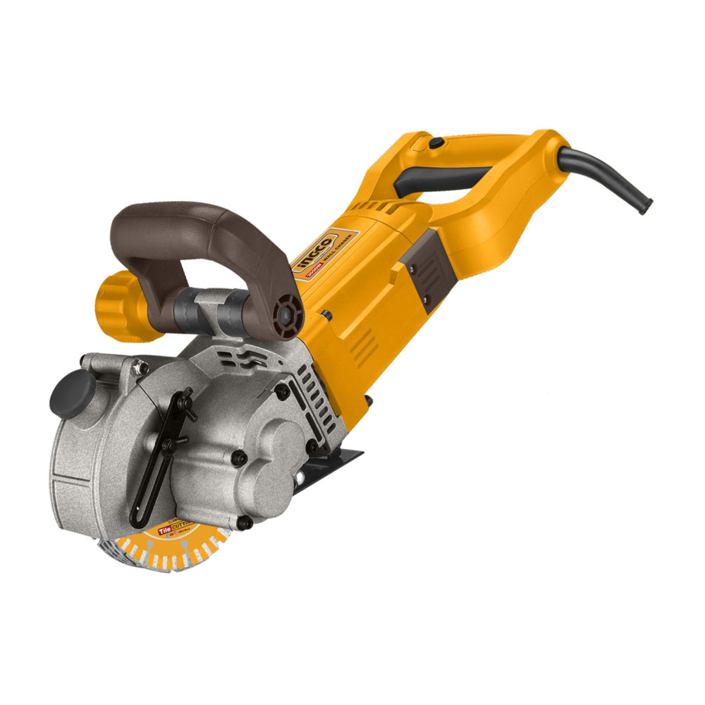 Masina de taiat asflat beton Frezat Caneluri 3000W, 130mm, 7000rpm Ingco WLC30001