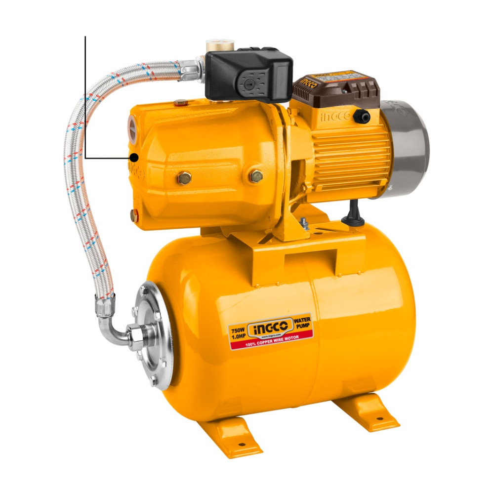 Hidrofor INGCO cu Vas 24L 750W INGCO JPT07508