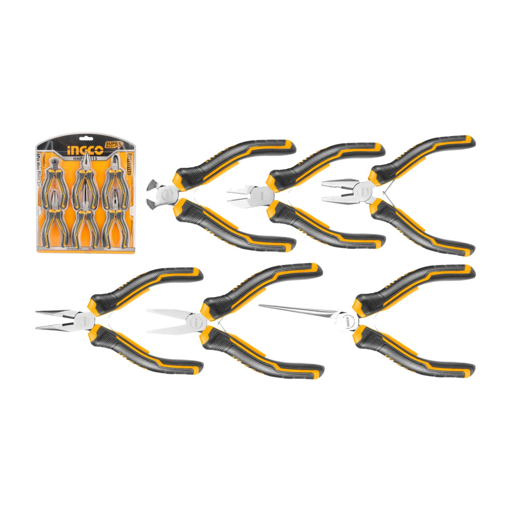 Set 6 Mini Patenti INGCO HMPS06115 — imaginea 2