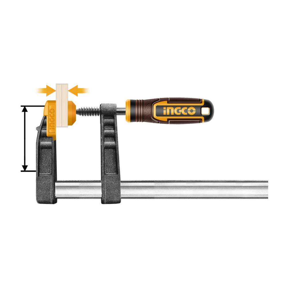 Presa Fixare Tip F 120x800mm INGCO HFC021203