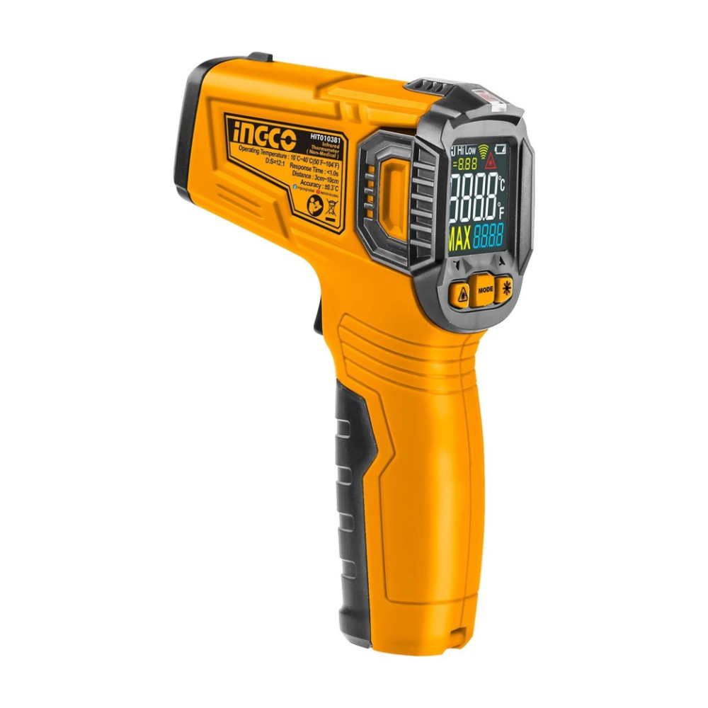 Termometru Industrial cu Infrarosu Ingco HIT010381