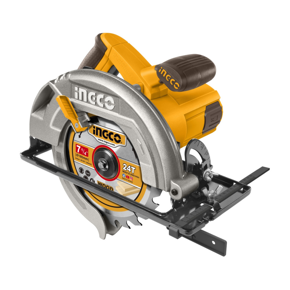 Fierastrau Circular 1600W 185mm 5000 rpm, Ingco CS18568