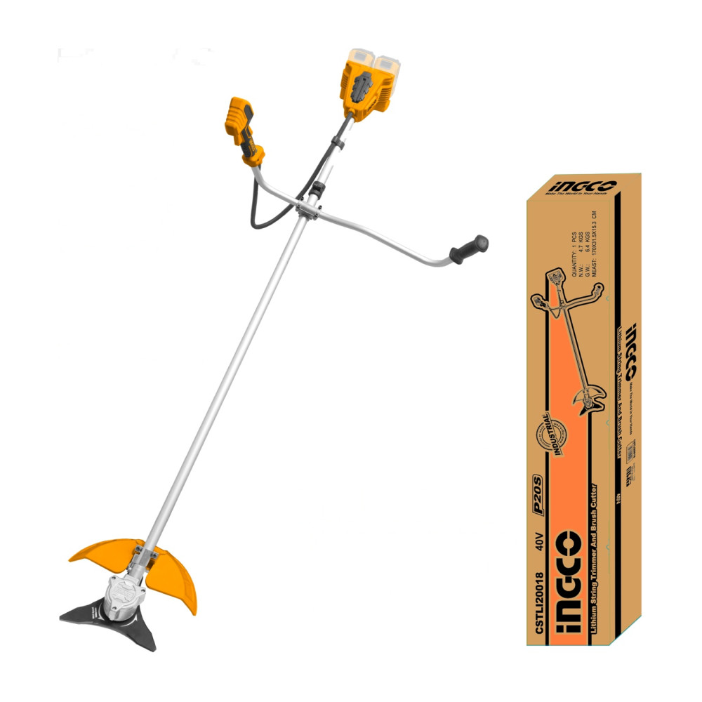 Motocoasa trimmer electric 40V brushless, 7500rpm, fara acumulator INGCO CSTLI20018