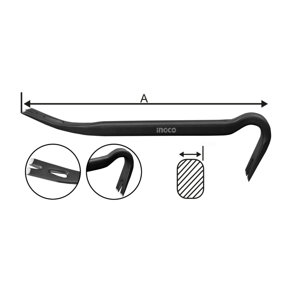 Ranga 24'' (600mm) INGCO HWBA01242