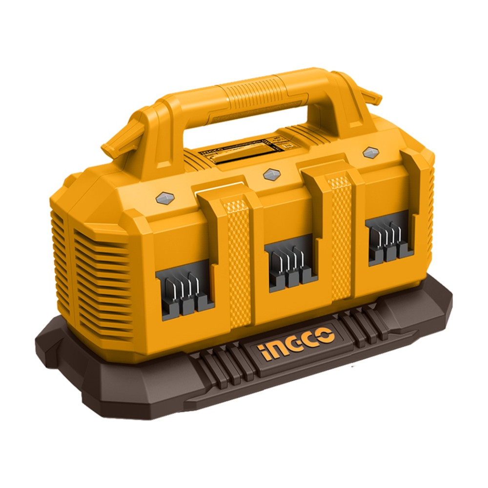 Incarcator acumulator rapid 20V cu 6 Porturi P20S Ingco FCLI2064