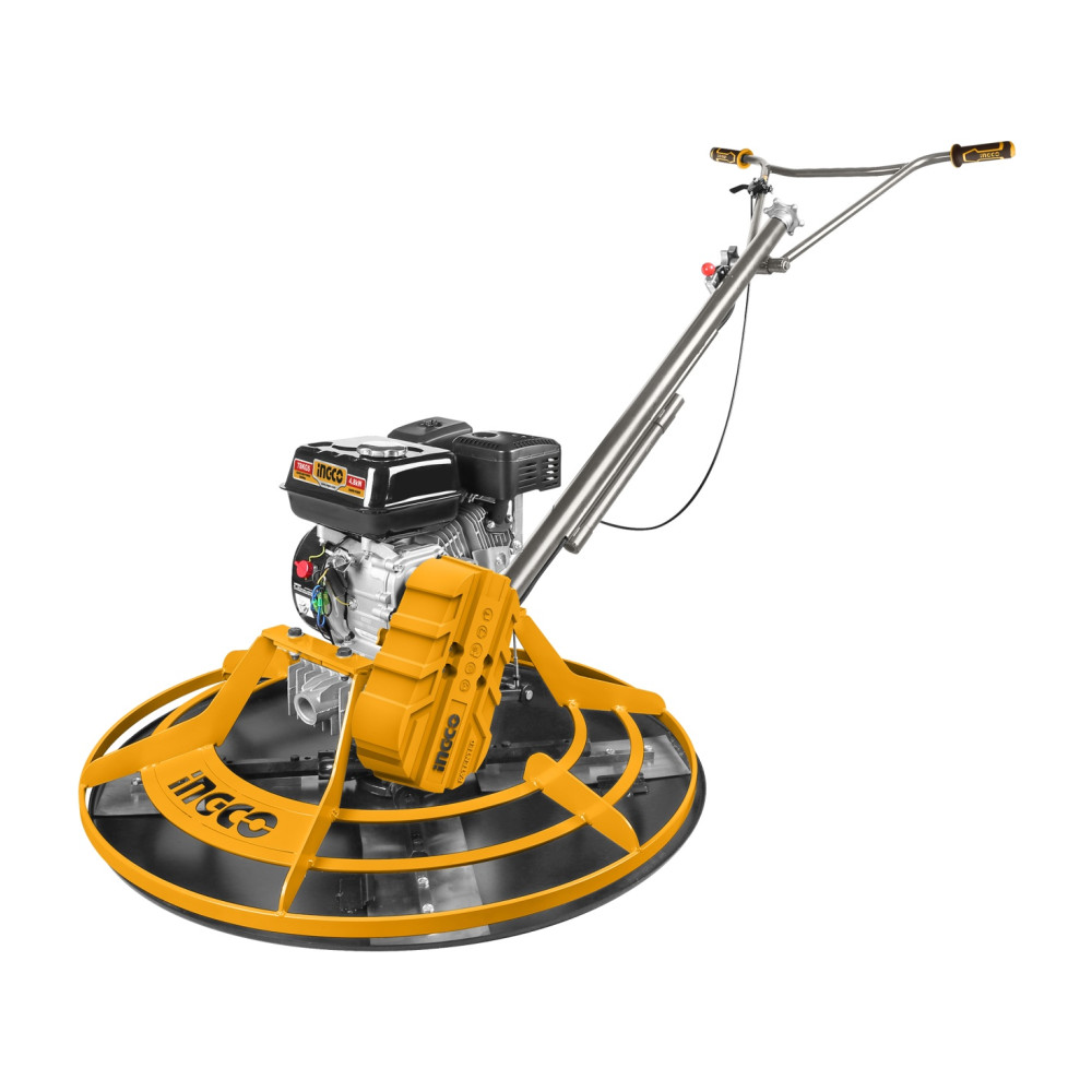 Masina de Elicopterizat Beton Slefuitor 6.5cp, 78kg, 91cm diametru, Ingco GPT361-2E