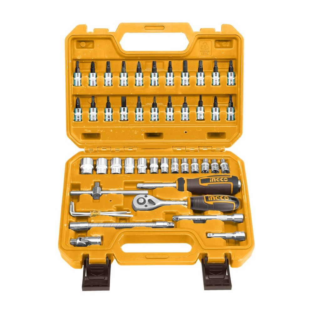 Trusa Tubulare 46buc 1/4" INGCO HKTS14462
