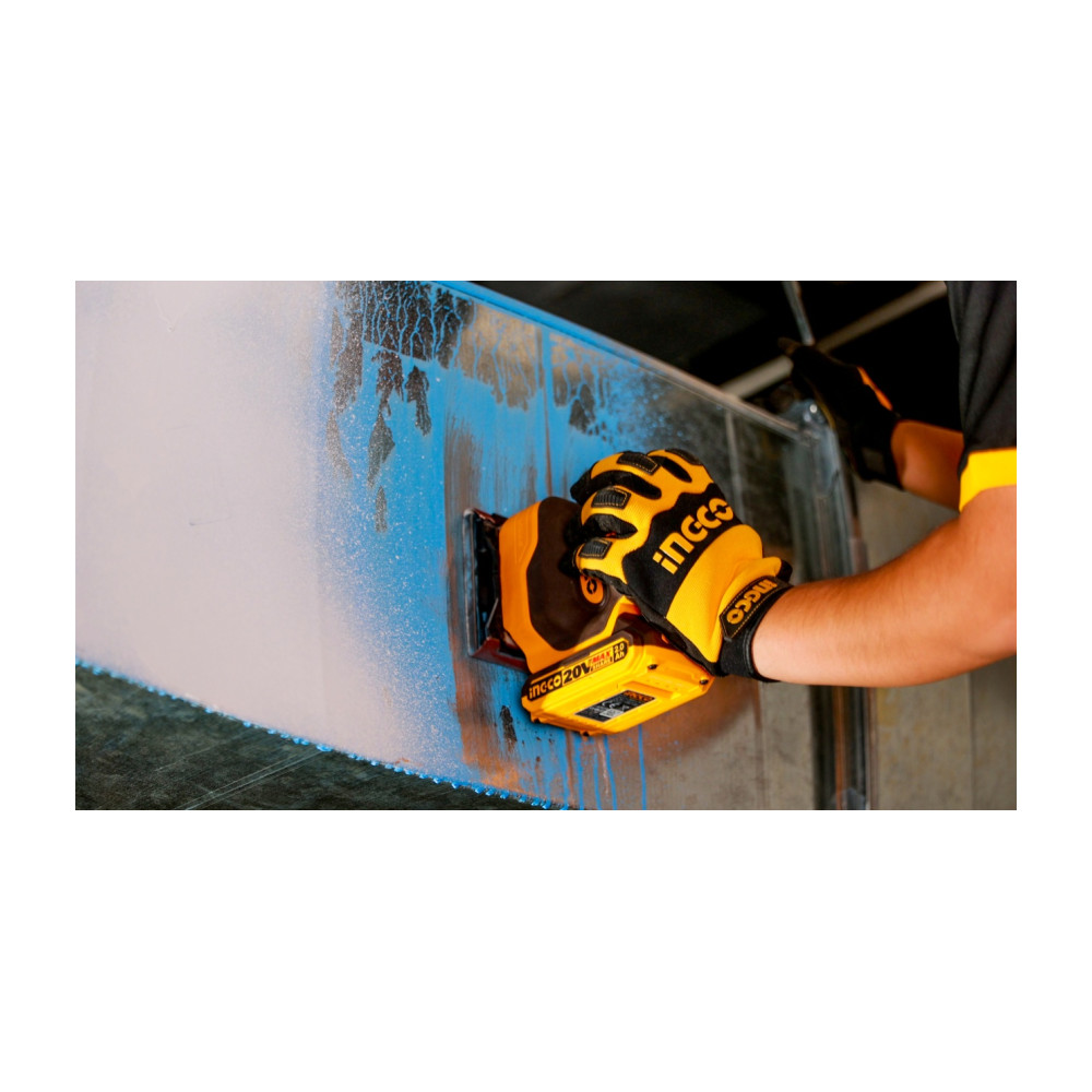 Slefuitor masina de slefuit cu vibratii 20V, 110x100mm, fara acumulator INGCO CSHSLI2014 - Imagine 17