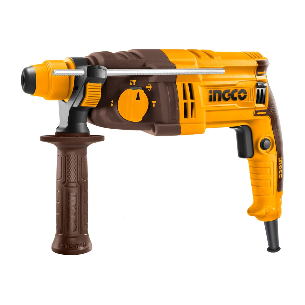 Picamer SDS-PLUS 650W, 22mm, 1.7J, 5500 bpm, cu accesorii, INGCO RGH6528