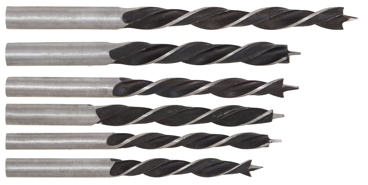 set Burghiu Lemn ETS / 4-10 mm
