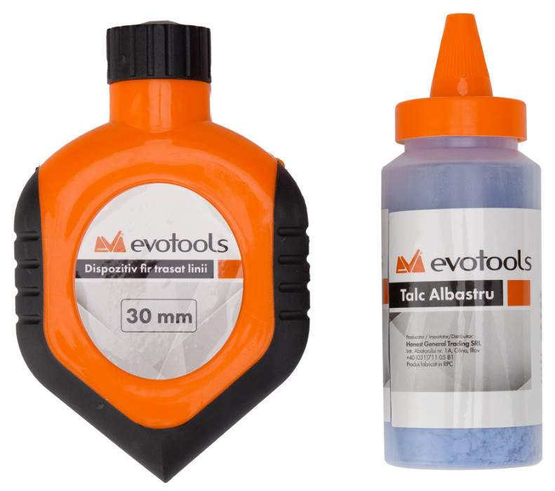 Dispozitiv De Trasat Linii Cu Fir Si Rezerva 30 m; Evotools 628095