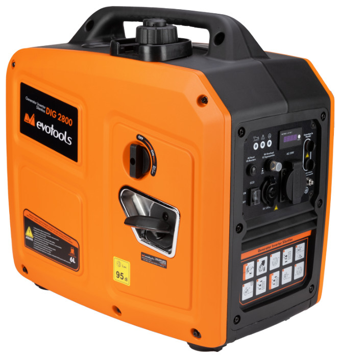 Generator curent Invertor Silentios 2800 w EPTO DIG 2800 Evotools 681902